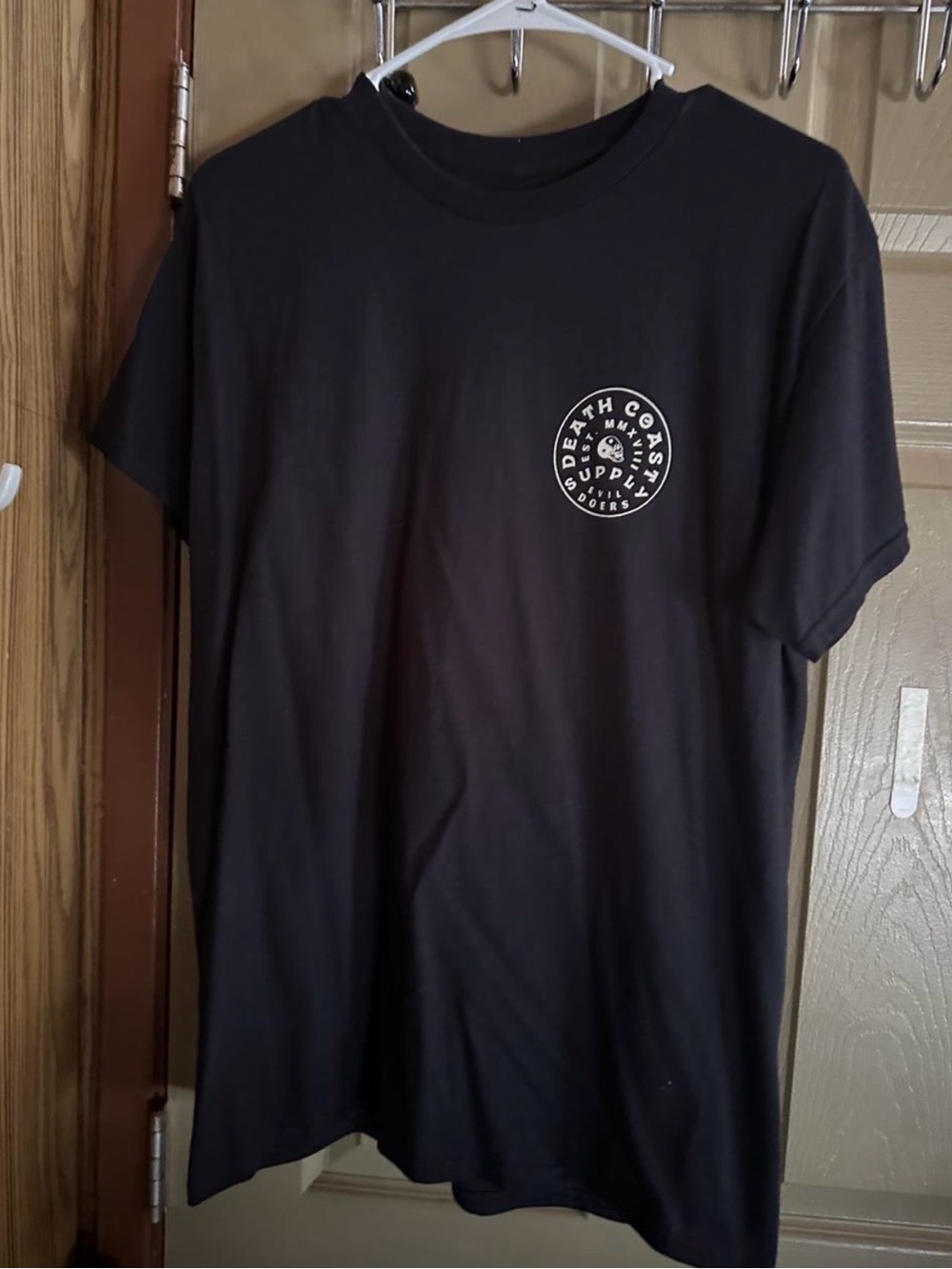 Black Short-Sleeve Logo Tee